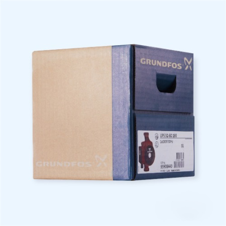 UPS 32/80 с гайками Grundfos Насос циркуляционный